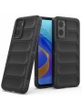 Устойчив на надраскване и падане мек гръб за Oppo A76 - черен