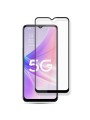 Устойчив на надраскване протектор за екран за Oppo A77 от закалено стъкло с черна рамка
