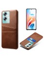 Предпазен гръб за Oppo A79 - кафяв