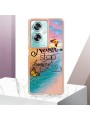Предпазен удароустойчив гръб с мраморни шарки за Oppo A79 - шарен