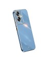 Предпазен удароустойчив гръб с галванизирана рамка за Oppo A79 - син