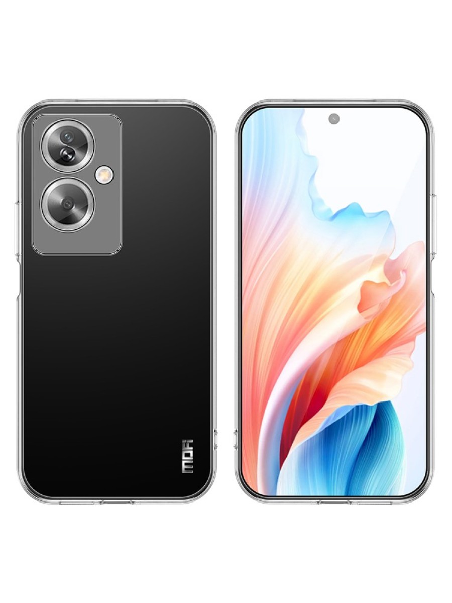 Предпазен устойчив на надраскване гръб за Oppo A79 - прозрачен
