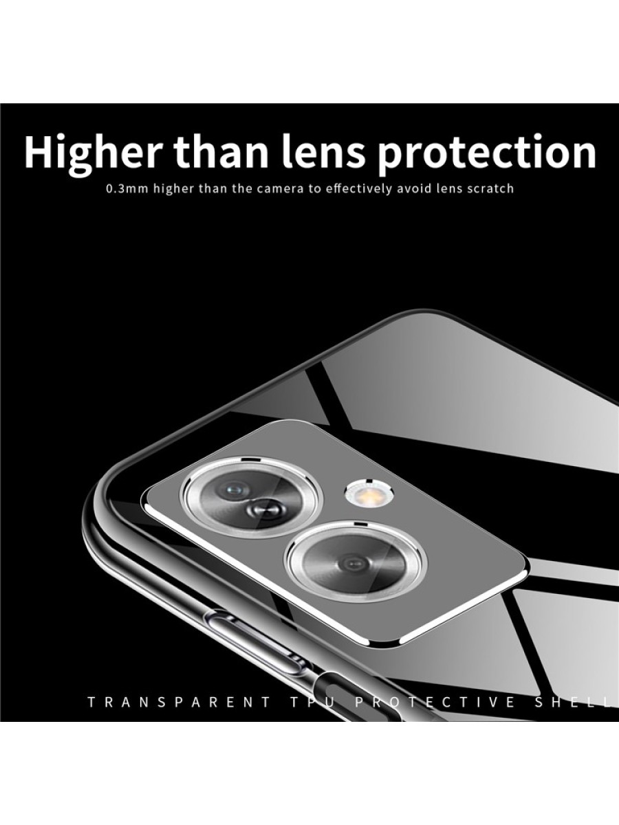 Предпазен устойчив на надраскване гръб за Oppo A79 - прозрачен
