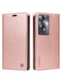 Калъф от еко кожа тип портмоне за Oppo A79 - розов