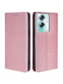 Калъф от еко кожа тип портмоне за Oppo A79 - розов