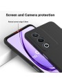 Предпазен удароустойчив силиконов гръб с каишка за Oppo A80 - черен