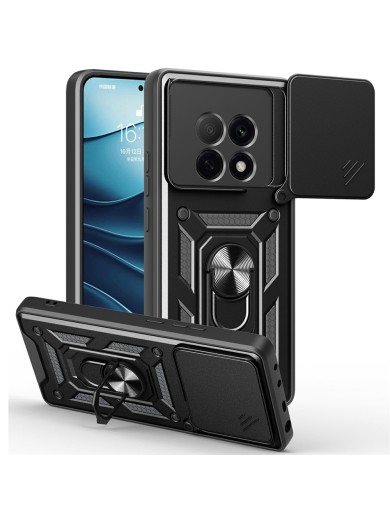 Удароустойчив предпазен гръб за Oppo F29 Pro - черен Удароустойчив предпазен гръб за Oppo F29 Pro - черен