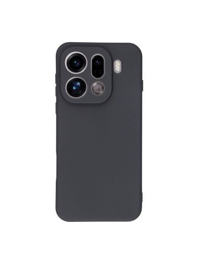 Устойчив на надраскаване предпазен гръб за Oppo Find X9 Pro - черен Устойчив на надраскаване предпазен гръб за Oppo Find X9 Pro - черен