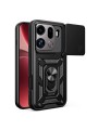Удароустойчив предпазен гръб за Oppo Find X9 Pro - черен