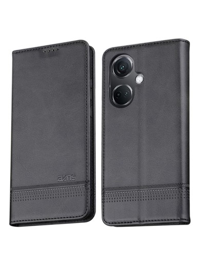 Калъф от еко кожа тип портмоне за Oppo K11 - черен Калъф от еко кожа тип портмоне за Oppo K11 - черен
