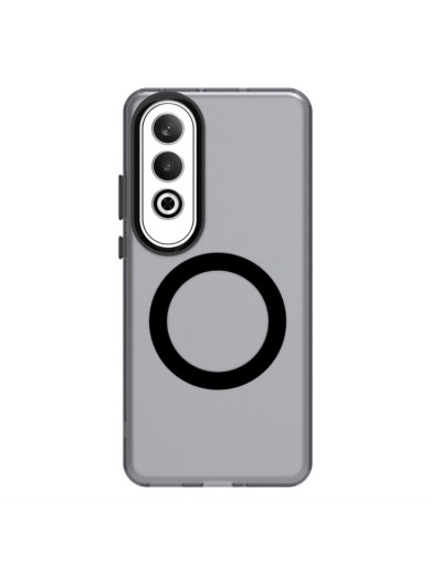 Предпазен гръб съвместим с MagSafe за Oppo K12 - черен Предпазен гръб съвместим с MagSafe за Oppo K12 - черен