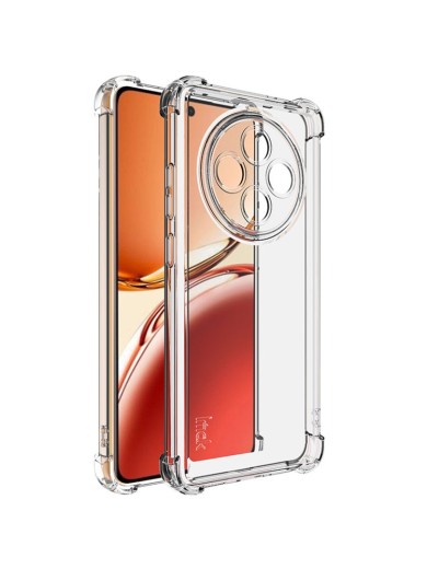 Удароустойчив предпазен гръб за Oppo Reno12 F - прозрачен Удароустойчив предпазен гръб за Oppo Reno12 F - прозрачен