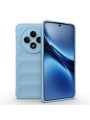 Противоплъзгащ предпазен гръб за Oppo Reno12 FS - син