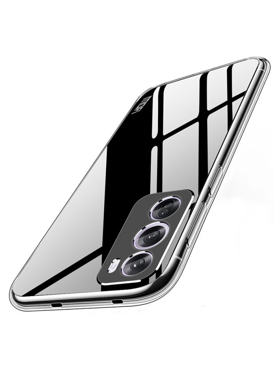 Предпазен устойчив на надраскване гръб за Oppo Reno12 Pro - прозрачен
