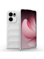 Противоплъзгащ предпазен гръб за Oppo Reno13 F - бял