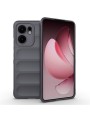 Противоплъзгащ предпазен гръб за Oppo Reno13 F - сив