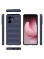Противоплъзгащ предпазен гръб за Oppo Reno13 F - син