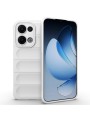 Противоплъзгащ предпазен гръб за Oppo Reno13 - бял