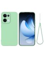 Предпазен удароустойчив силиконов гръб за Oppo Reno13 - зелен