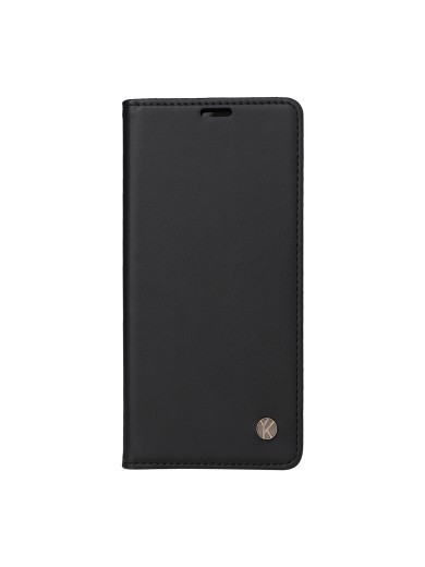 Калъф за телефон от еко кожа тип портмоне за Oppo Reno13 - черен Калъф за телефон от еко кожа тип портмоне за Oppo Reno13 - черен