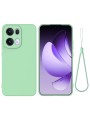 Предпазен удароустойчив силиконов гръб за Oppo Reno13 Pro - зелен