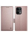 Калъф от еко кожа тип портмоне за Oppo Reno13 Pro - розов