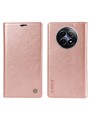 Калъф от еко кожа тип портмоне за Realme 12 - розов