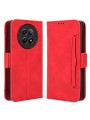 Калъф от еко кожа тип портмоне за Realme 12 - червен