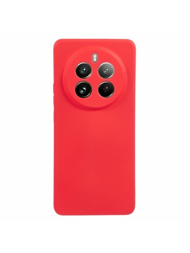 Устойчив на надраскаване предпазен гръб за Realme 12 Pro - червен Устойчив на надраскаване предпазен гръб за Realme 12 Pro - червен