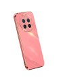 Предпазен удароустойчив гръб с галванизирана рамка за Realme 12 Pro - червен