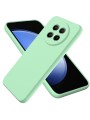 Предпазен удароустойчив силиконов гръб с каишка за Realme 12x - зелен