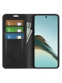 Калъф от еко кожа тип портмоне за Realme 13+ - черен