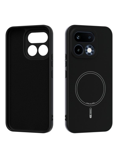 Предпазен силиконов гръб за Realme 16 Pro - черен