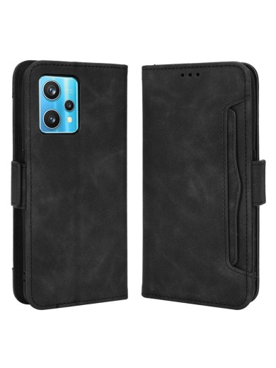 Калъф от еко кожа тип портмоне за Realme 9 Pro+ - черен Калъф от еко кожа тип портмоне за Realme 9 Pro+ - черен