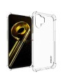 Предпазен противоплъзгащ се гръб за Realme 9i 5G - прозрачен