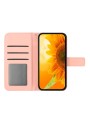Калъф от еко кожа тип портмоне за Realme C33 2023 - розов