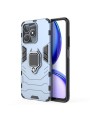 Удароустойчив предпазен гръб за Realme C51 - син
