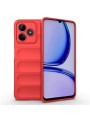 Противоплъзгащ предпазен гръб за Realme C51 - червен