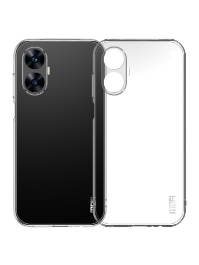 Предпазен устойчив на надраскване гръб за Realme C55 - прозрачен Предпазен устойчив на надраскване гръб за Realme C55 - прозрачен