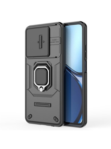 Удароустойчив предпазен гръб за Realme C63 - черен