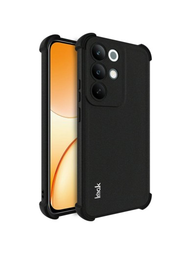 Матиран удароустойчив предпазен гръб за Realme C85 Pro - черен Матиран удароустойчив предпазен гръб за Realme C85 Pro - черен