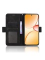 Калъф от еко кожа тип портмоне за Realme C85 Pro - черен