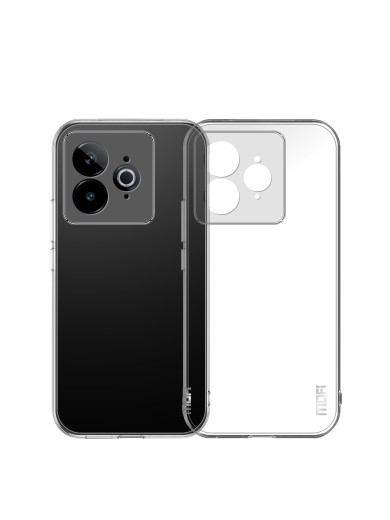 Предпазен устойчив на надраскване гръб за Realme GT 7 Pro - прозрачен Предпазен устойчив на надраскване гръб за Realme GT 7 Pro - прозрачен