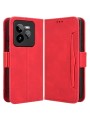 Калъф от еко кожа тип портмоне за Realme GT 7 Pro - червен