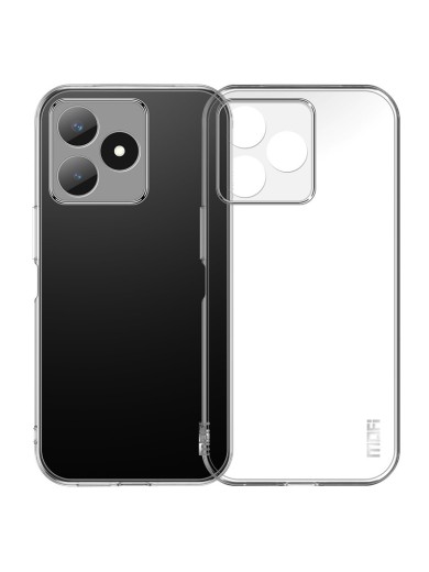 Предпазен устойчив на надраскване гръб за Realme Narzo N53 - прозрачен Предпазен устойчив на надраскване гръб за Realme Narzo N53 - прозрачен