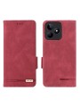 Предпазен калъф от еко кожа за Realme Narzo N53 - розов