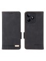 Предпазен калъф от еко кожа за Realme Narzo N53 - черен