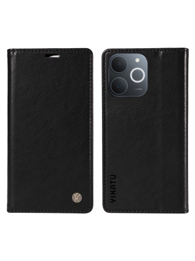 Калъф от еко кожа тип портмоне за Realme Note 70T - черен Калъф от еко кожа тип портмоне за Realme Note 70T - черен