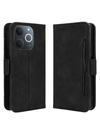 Калъф от еко кожа тип портмоне за Realme Note 70T - черен Калъф от еко кожа тип портмоне за Realme Note 70T - черен