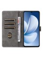 Калъф от еко кожа тип портмоне с RFID блокиране за Realme Note 70T - черен